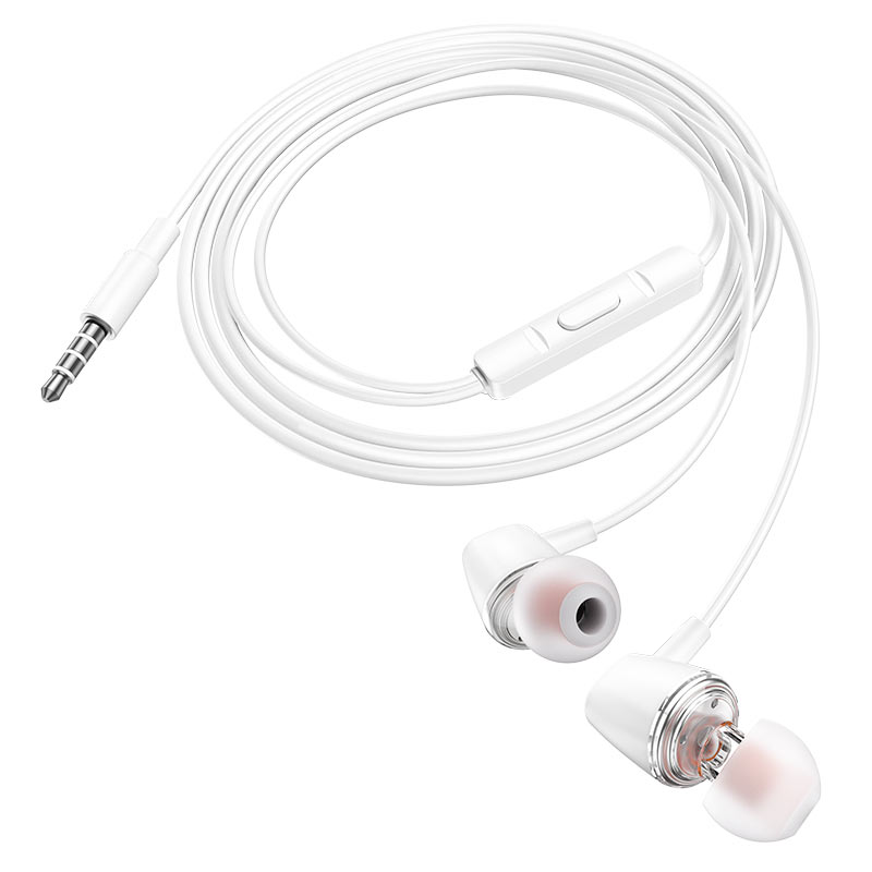 HOCO M107 Wired earphones 3.5mm with mic HOCO M107 Wired earphones 3.5mm with mic